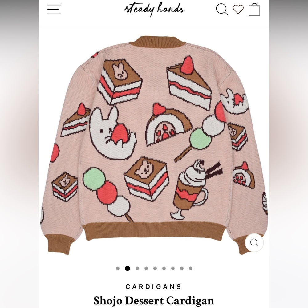 Like New Steady Hands Shojo Dessert Cardigan - Picture 6 of 12